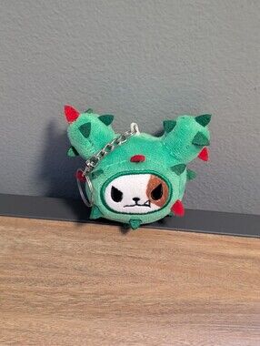 Tokidoki Cactus Dog Bastardino Cactus Friends Plush Keychain Bag Charm